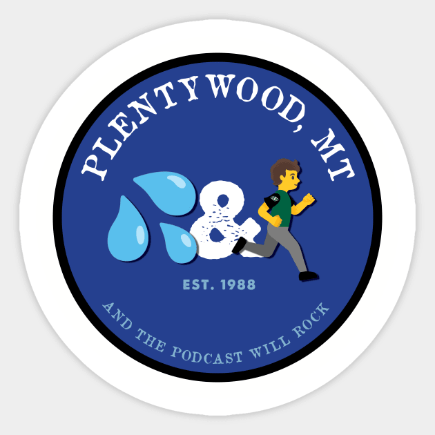 Ejaculate and Evacuate Sticker by And The Podcast Will Rock